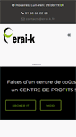 Mobile Screenshot of erai-k.fr
