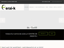 Tablet Screenshot of erai-k.fr